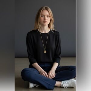 Louis Vuitton Gold Padlock Necklace – Authentic LV Lock #311 Pendant